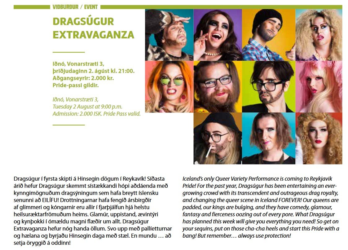 Drag-Súgur - Extravaganza 2016