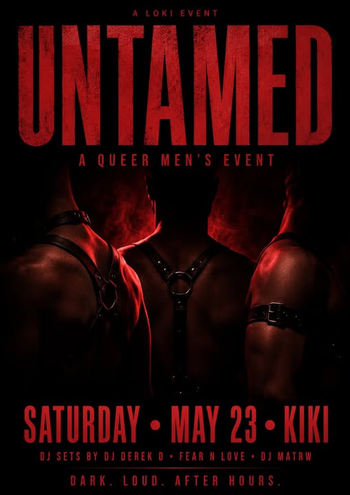 LOKI Untamed Party plakat